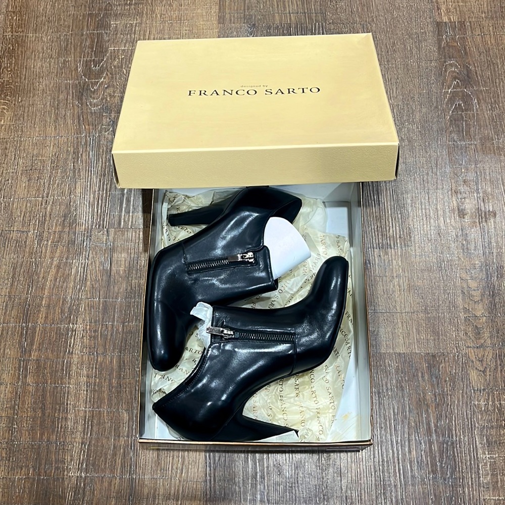 Franco Sarto L-Sync Blk Derby size 8.5 M